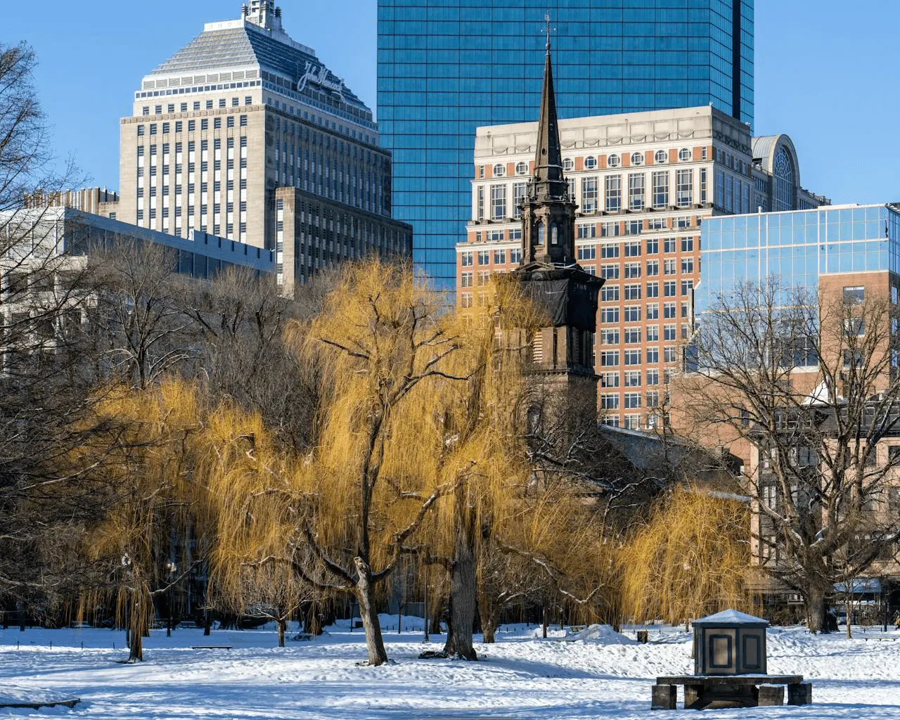 Boston Public Garden.
