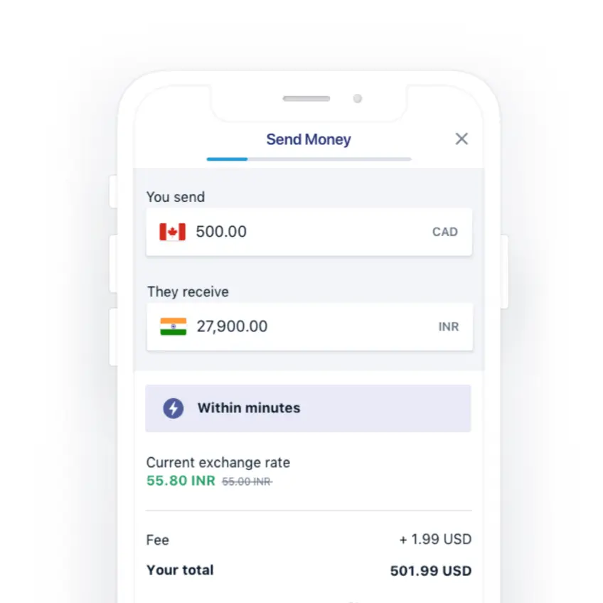 Remitly first step when you  sign up