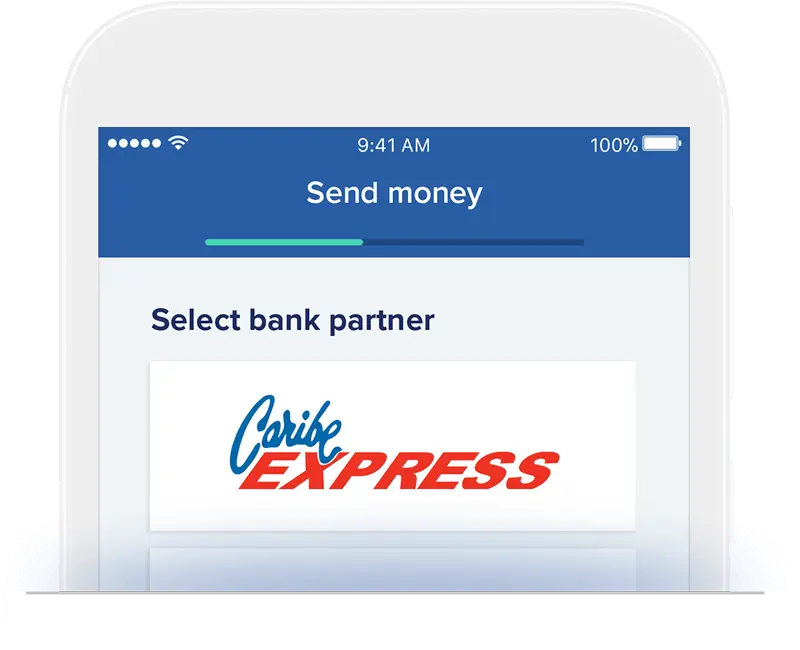 Send money via Caribe Express