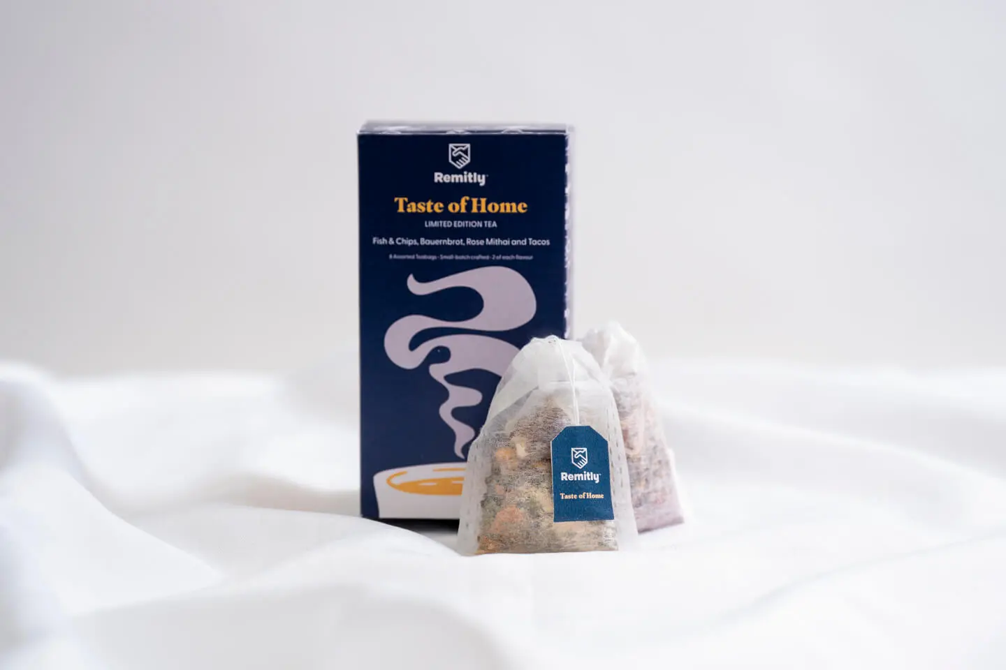 Remitly, 'Taste of Home' tea and teabags